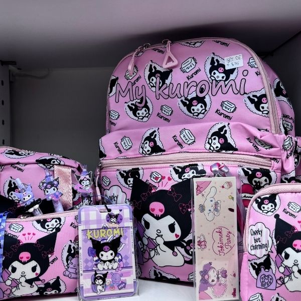 Kuromi Small Backpack Set | Set de Bultos Pequeños