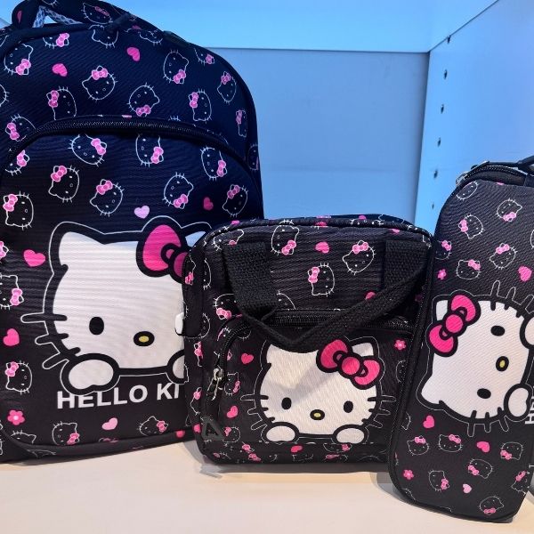 Hello Kitty Back Pack Set | Set de Bultos