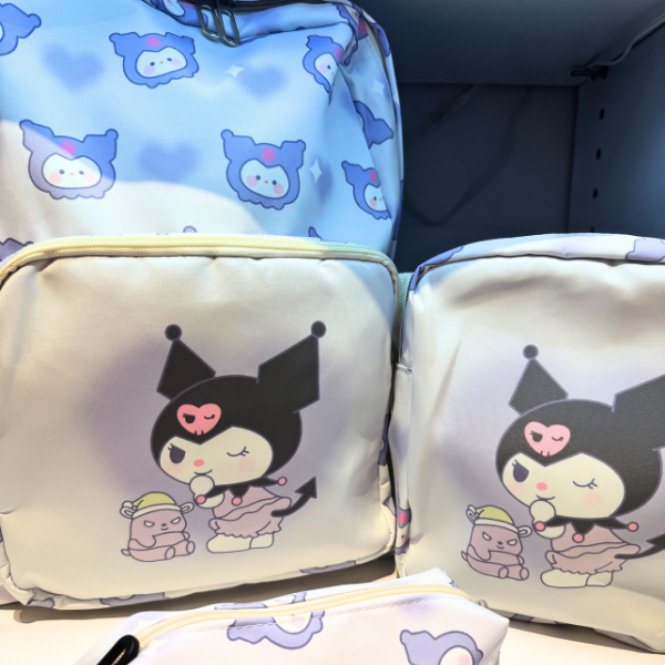 Kuromi Back Pack Set | Set de Bultos