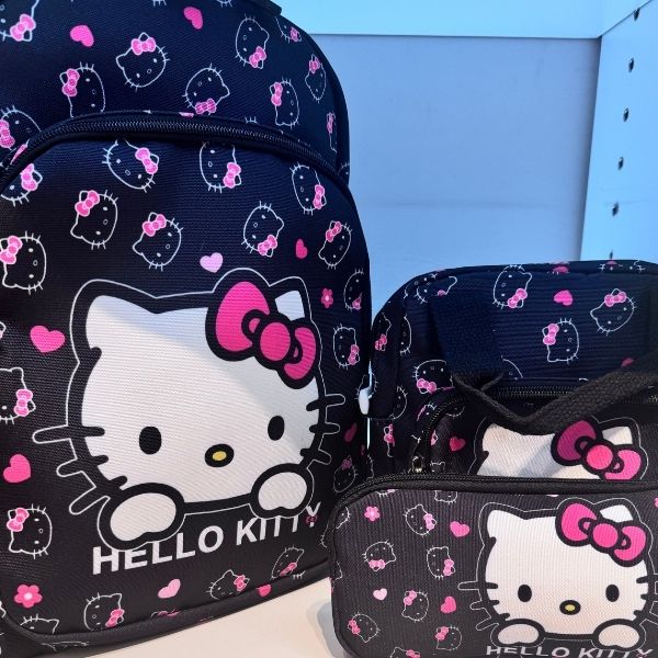 Hello Kitty Back Pack Set | Set de Bultos