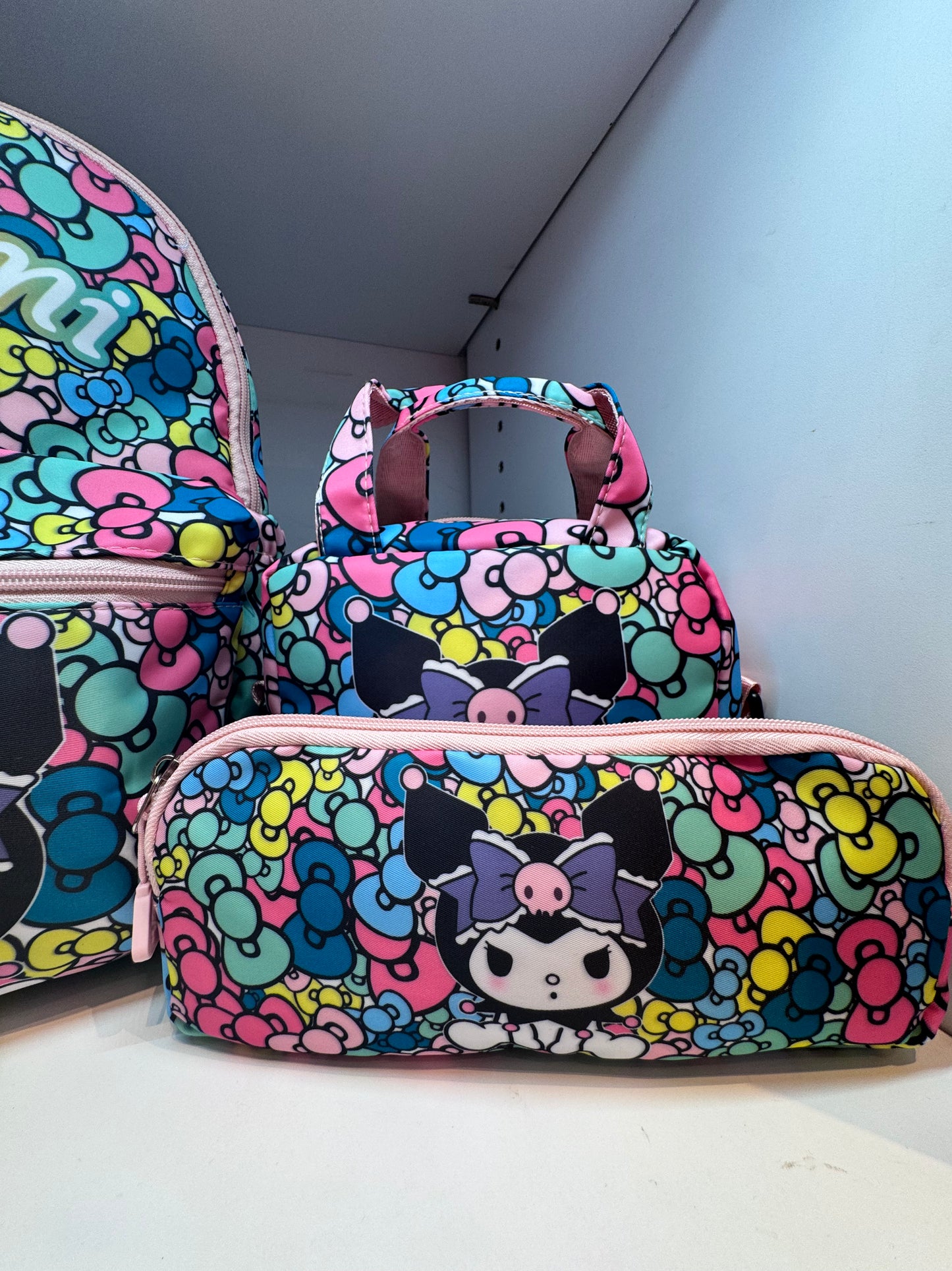 Kuromi Small Backpack Set | Set de Bultos Pequeños