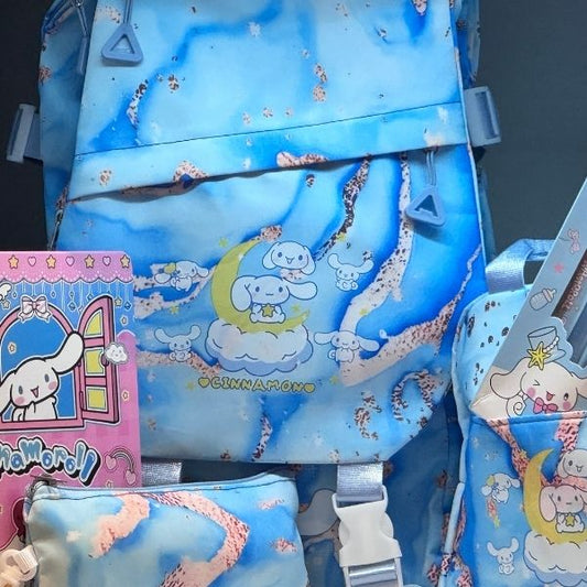 Cinnamonroll Back Pack Set | Set de Bultos